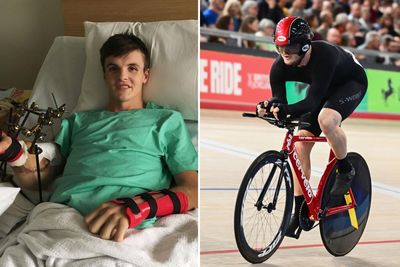 'That was my first ever bunch race' – Car crash survivor begins new dream at British Track Championships
