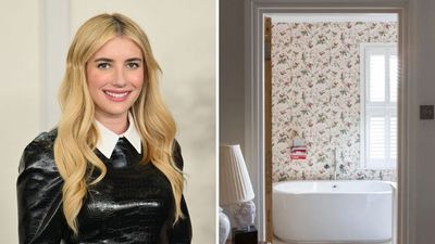 Minimalist Bathrooms Are Trending – but Emma Roberts’ Rustic Space Is the Real Showstopper