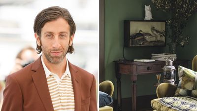 Nature-Inspired Spaces Can Feel Predictable, But Simon Helberg's Green Entryway Stopped Me in My Tracks – It's Warm, Inviting, and Character-Rich