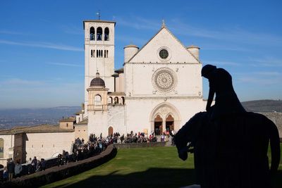 Photos from Assisi as the bones of St. Francis go on display