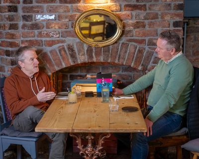 Dining across the divide: ‘Universities should be free. We all lose for every bright kid who doesn’t go’