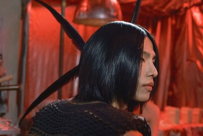 ‘Glass hair’ among the key beauty trends to emerge from London Fashion Week