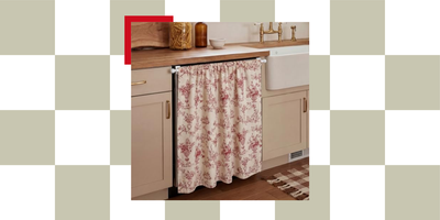 This Genius Magnetic Cover Makes Hiding Your Dishwasher a Design Statement — It's Such a Simple and Affordable Way to Style Bistro-Chic