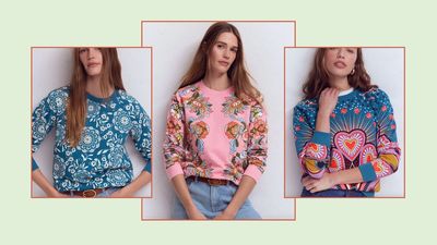 I live in sweatshirts, and Boden’s statement prints give the comfy basic a stylish spin