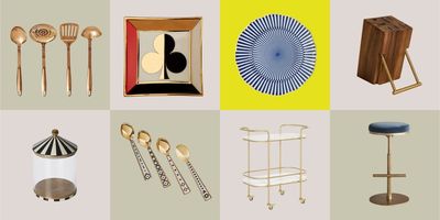 I’m Treating My Kitchen Like a Hollywood Regency Set — And Yes, Even the Countertops Get Dressed