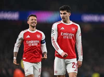 Why Kai Havertz and Ben White are missing from Arsenal squad against Tottenham today