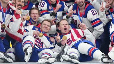 Team USA Gold Medal Men’s Hockey Win—Sports Illustrated’s Best Photos