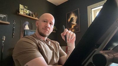 Israeli digital artist Aviad Sajevitch shares how spirituality meets painting