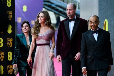 Prince William says he is not ‘calm’ at Baftas in first appearance since Andrew’s arrest