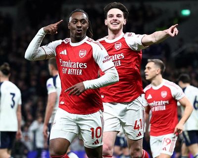 Eze and Gyökeres at the double to boost Arsenal title bid with Spurs rout