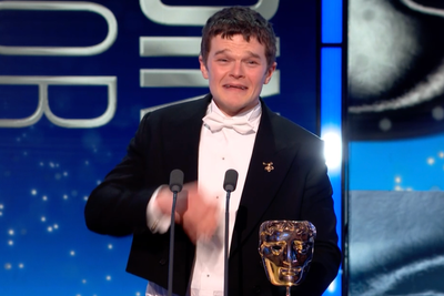 Robert Aramayo gobsmacked as he beats Leonardo DiCaprio and Timothée Chalamet for Best Actor Bafta