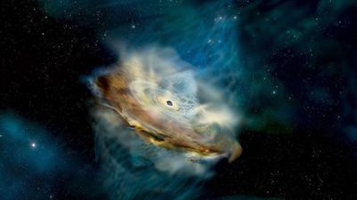 Scientists find ancient black hole breaking the cosmic 'speed limit,' challenging multiple theories