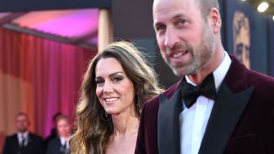 Princess Kate's 2026 BAFTAs Gown Is a Dreamy Raspberry and Rose Pink Gucci Rewear From 2019