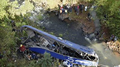 18 dead, several injured in Nepal after passenger bus plunges into river in Dhading