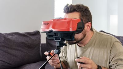 I tried Nintendo’s new Virtual Boy accessory for the Switch 2 and it feels like a lost piece of my childhood