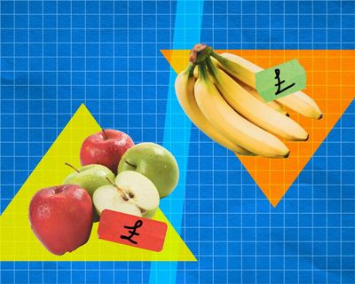 Why are homegrown apples in the UK more expensive than imported bananas?