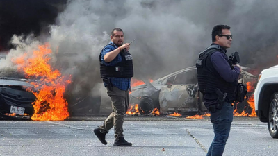 Mexico tense after El Mencho’s death: Videos show chaos as cartel members storm airport, torch petrol pump