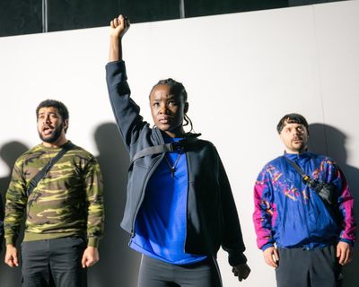 Saint Joan review – urgency and drive in Stewart Laing’s modernist adaptation of George Bernard Shaw