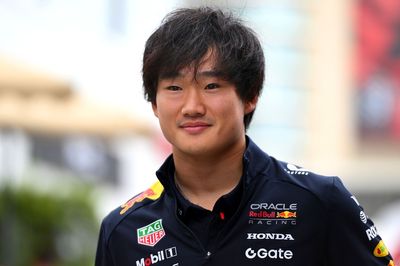 Yuki Tsunoda escapes as Red Bull F1 car bursts into flames during San Francisco demo run
