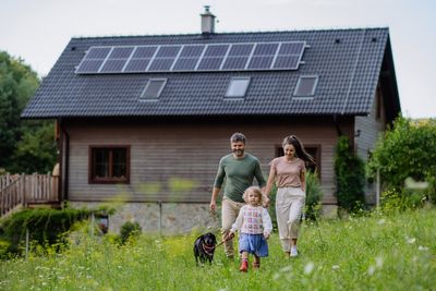 How do solar panels actually work for producing electricity in your home?