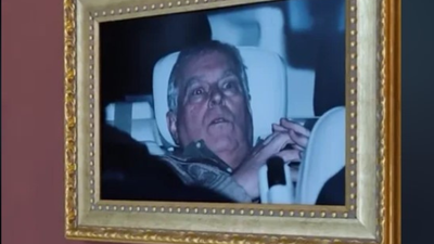 Louvre Visitors Shocked as Andrew Mountbatten-Windsor Photo Appears on Wall: Who Hung it Up?