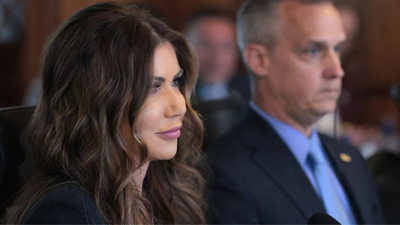 DHS Secretary Kristi Noem Shows Off Husband Amid Affair Rumours With Senior Aide Corey Lewandowski