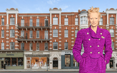 Tilda Swinton's former home listed for sale for £650,000 in Chelsea