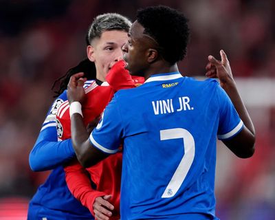 Benfica’s Prestianni suspended by Uefa after Vinícius Júnior incident