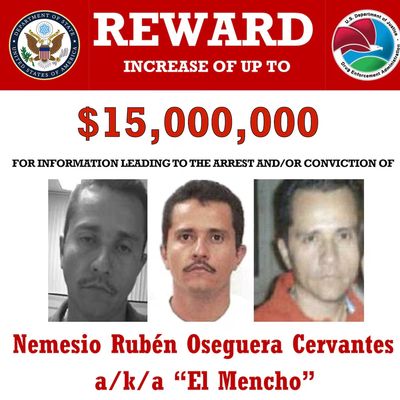 What Happens to the $15 Million Reward Now That El Mencho Is Dead?