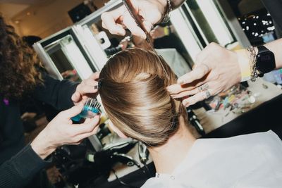 Conner Ives makes the French twist the new slicked-back bun
