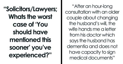 38 Lawyers Who Thought They Had A Winning Case, Until Their Client Finally Told The Truth