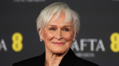 Glenn Close championed red carpet glamour at the BAFTAs with her fresh-faced complexion and chic pixie cut