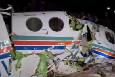 Air ambulance carrying burn victim crashes in dense forest killing all on board