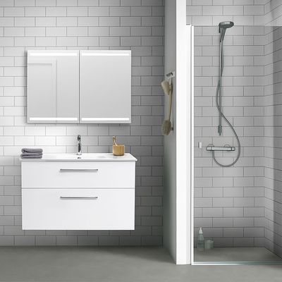 Rethink the bathroom as a space of clarity and calm