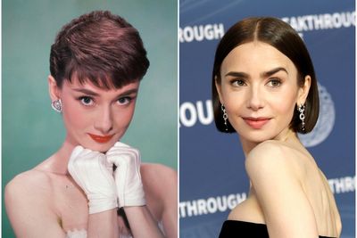 Emily in Paris star Lily Collins set to play Audrey Hepburn in film about Breakfast at Tiffany’s