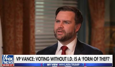 JD Vance Blasted for 'Voter ID' Remarks: 'To Get on an Airplane, To Buy a Beer, You Need Voter ID'