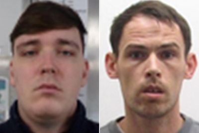 Manhunt after two burglars abscond from prison
