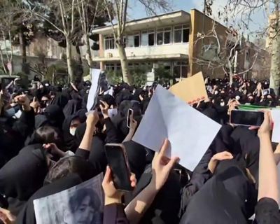 Armed police flood Iran’s universities to crush student protests