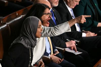 Midwest ‘Squad’ members shout down Trump during GOP’s biggest State of the Union applause lines: ‘You’re killing Americans’