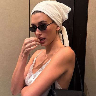 Hailey Bieber Makes This Spring 2026 Lingerie Trend Look Like a Daydream