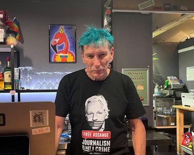 Police return art posters of Trump and Netanyahu in Nazi uniforms to Canberra venue after no charges laid