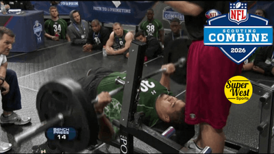 Historical NFL Bench Press Results for Players from West