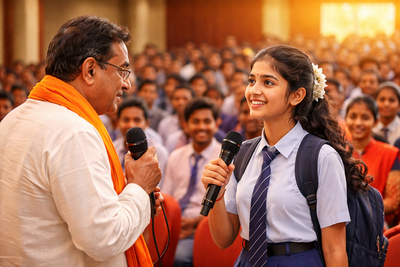 ‘Sir, You’re the Education Minister’: Girl’s Bold Reply to Speak in Hindi Demand Goes Viral