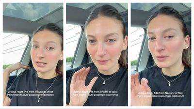 ‘Nothing beats a jet blue holiday’: JetBlue passenger’s flight from Newark takes a scary turn after a loud boom and mid-air shaking