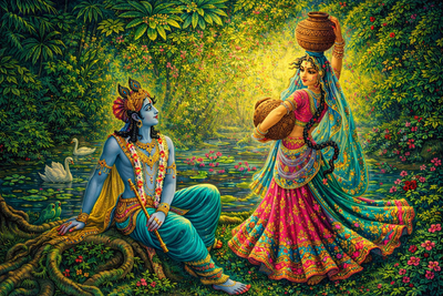 5 Secret Places Where Radha and Krishna Still Love and Meet Even Today