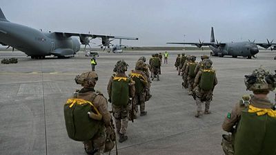 'Bold operation': 1,500 paratroopers take part in Orion-26 exercise in western France