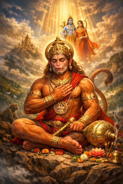 Why Hanuman Comes Into Your Life During Fear