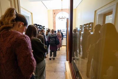It’s a specialty coffee shop. It’s also inside a House office building 