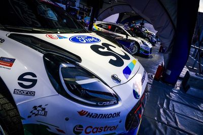 Acropolis Rally reveals unique floating WRC parc ferme