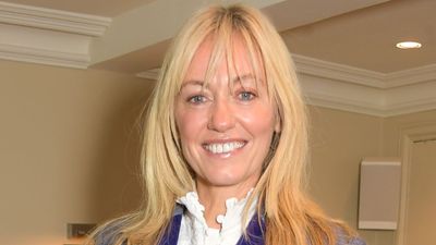 Clodagh McKenna gives her jeans an elevated edge with an elegant polka dot blouse